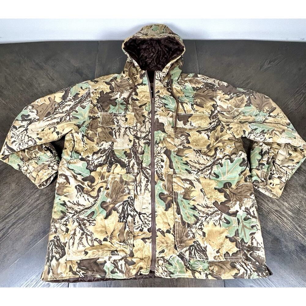 Ranger Hunting Jacket Camouflage AST Sportswear Men's XL Hooded Advantage Camo - Picture 3 of 8